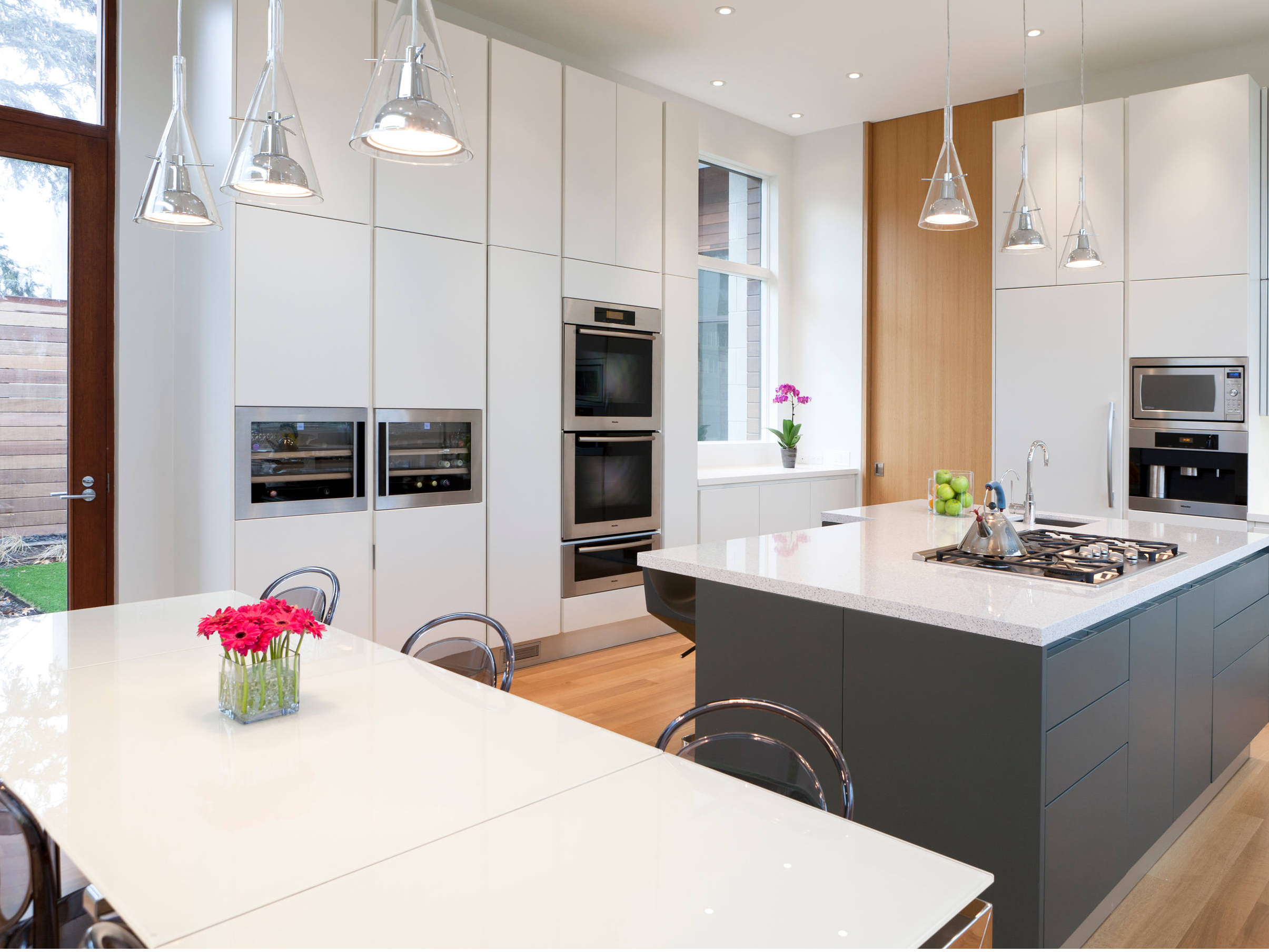 Knock Down Matte Lacquer Finish Small New Design Home Furniture Kitchen Cabinets