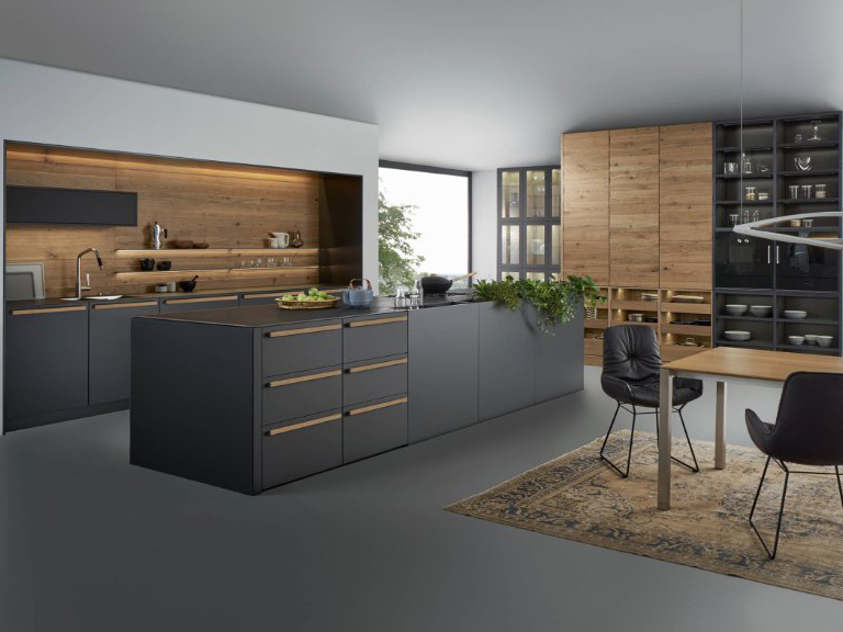 Home Improvement Wooden Modular Modern Furniture Italian Kitchen Cabinet Pantry