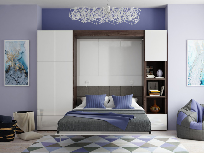 Wholesale Custom Modern Wooden Bedroom Master Room Walk-in Wardrobe Closet