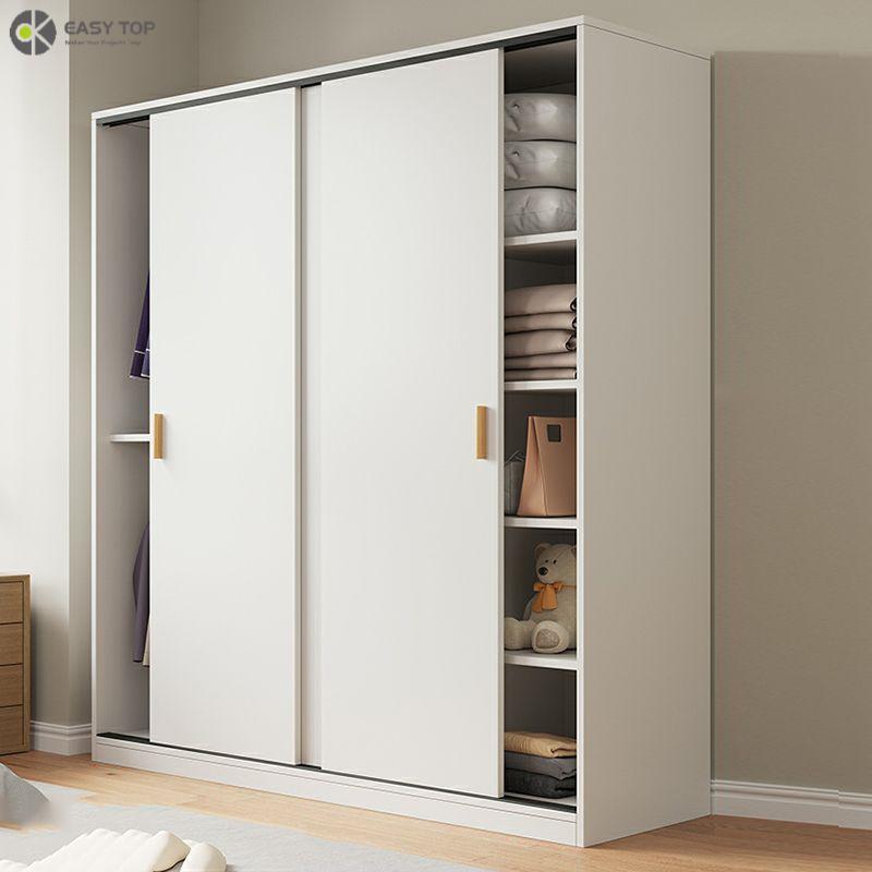Easy Top New Design Modern Furniture Wall Bedroom Closet 2Door Wardrobe